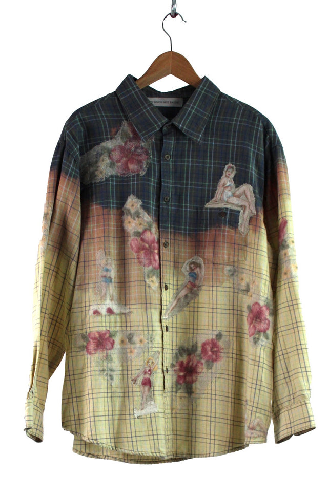 Simon Ungless - Faded Flannel Pin-Up Girl Felt