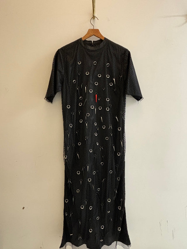 Mimi Plange - Maxi Dress with Spike Embellishments