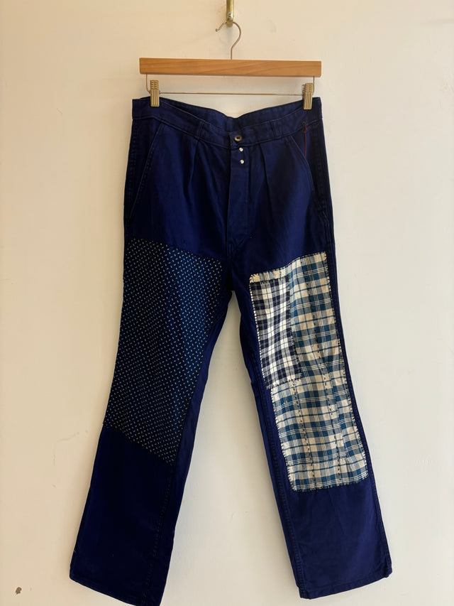 Mitsugu Sasaki - Patchwork French Vintage Work Pants