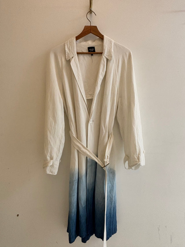 Atelier Jolie - Indigo Dyed Artist Coat