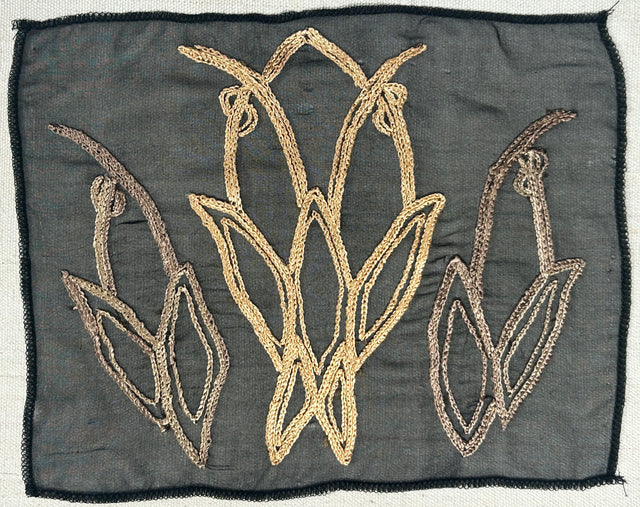 Zarif - Large Tulip Trio Motif Patch