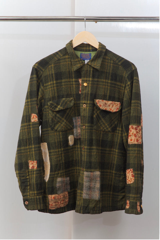 Simon Ungless - Flannel Shirt with Felt