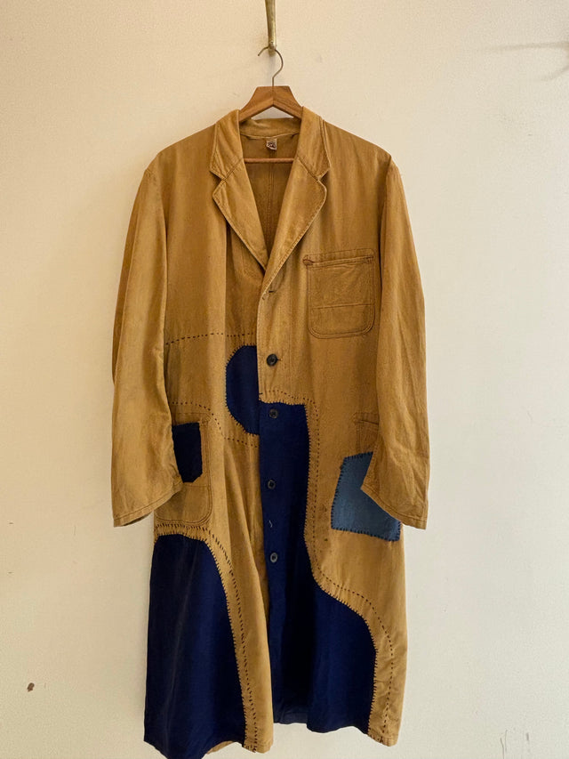 Mitsugu Sasaki - Patchwork Brown Coat