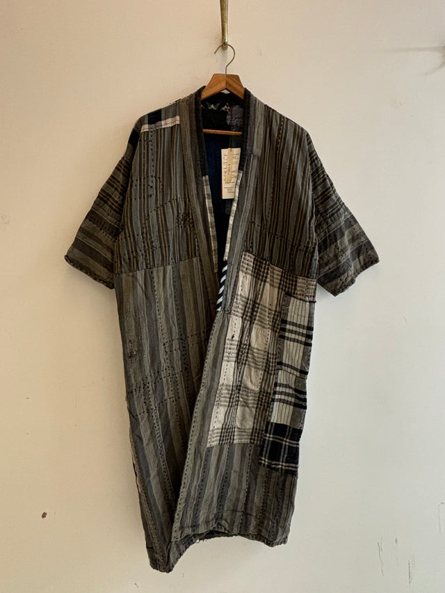 Mitsugu Sasaki - Reversible Japanese Farmers Kimono