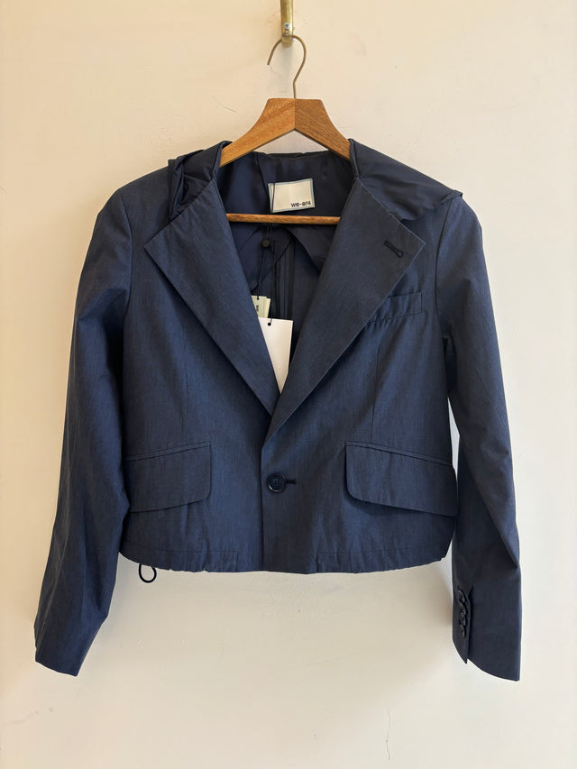 We-Ar4 - The Cropped Hooded Blazer