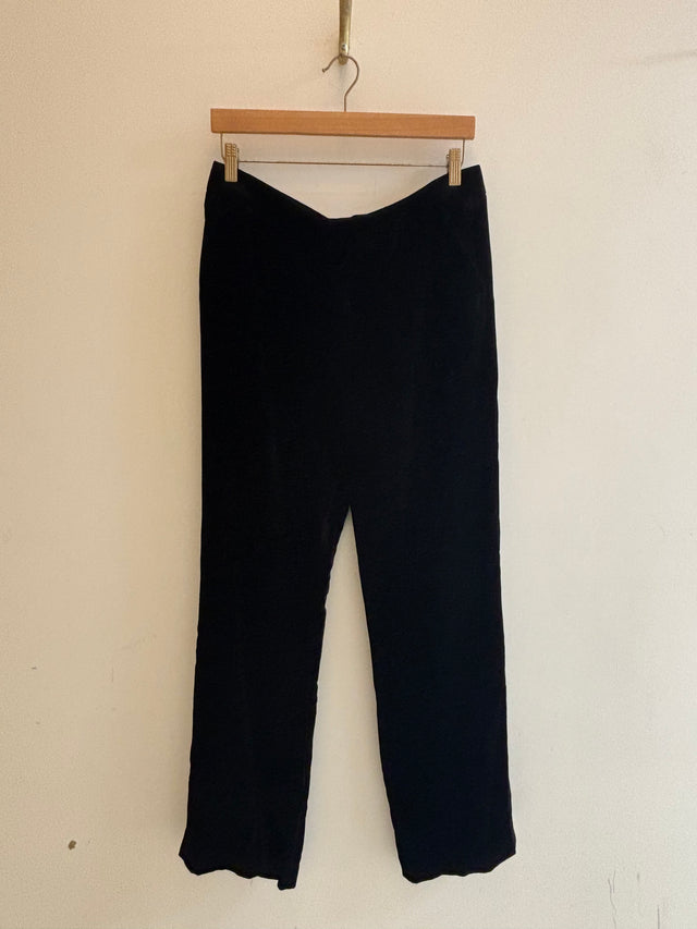 Chloe x Atelier Jolie - Velvet Slim Fit Trousers