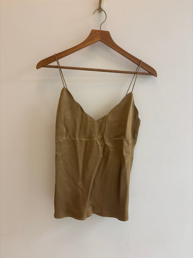 Chloe x Atelier Jolie - Scalloped Silk Cami