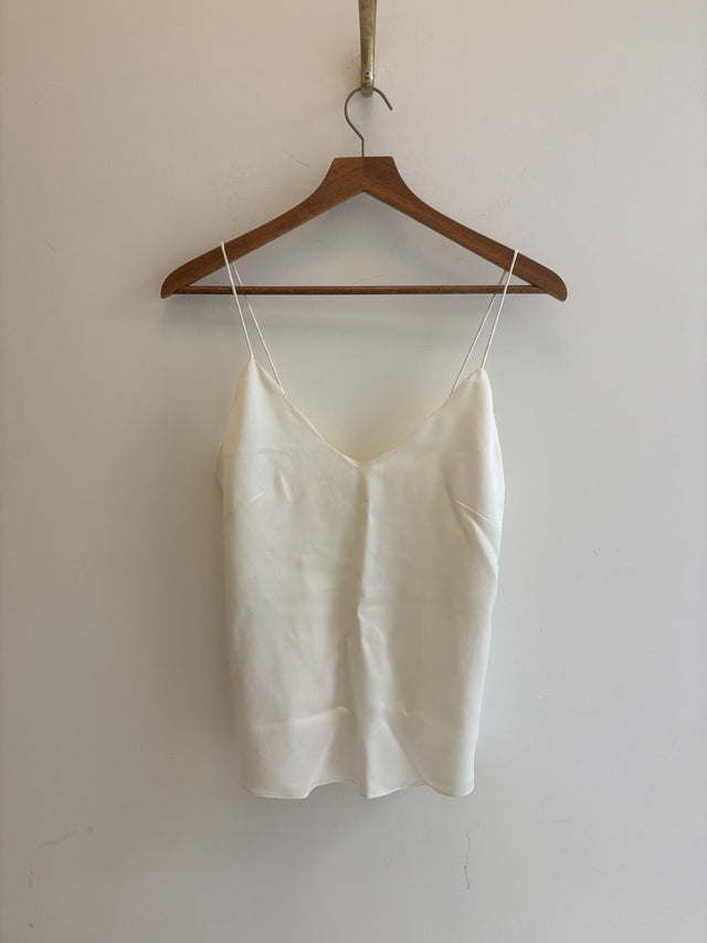 Chloe x Atelier Jolie - Scalloped Silk Cami