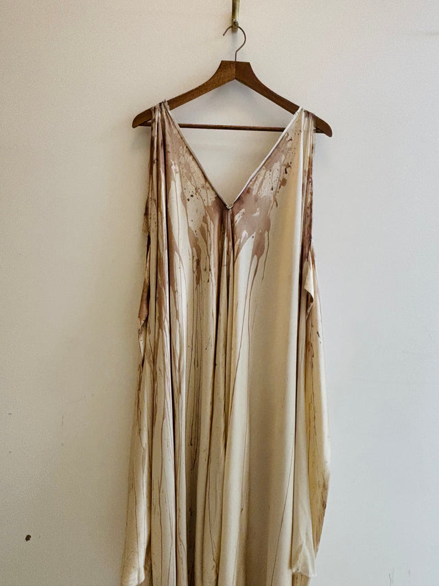 Valerj Pobega - Sleeveless Charmeuse Dress